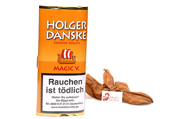 Holger Danske Magic V. (Magic Vanilla) Pfeifentabak 40g Pouch Holger Danske Magic V. (Magic Vanilla) Pfeifentabak 40g Pouch